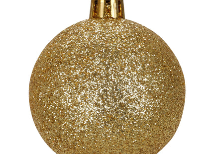 Kerstballen | 100 Stuks | Goud Tinten | Onbreekbaar