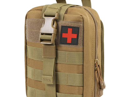 Heuptas - Militair - Buidel set - Polyester - Ritssluiting - Donkergroen -EHBO