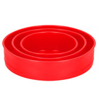 Springos Siliconen Bakvormen | Bakvorm | Taart vormen | 3 Stuks | Rood