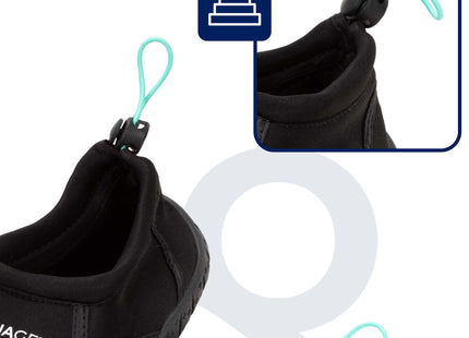 Waterschoenen - AQUA Shoes - Sneldrogend - Rubber - Unisex - Zwart - Maat 40