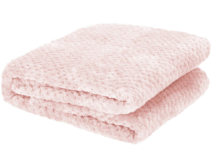Plaid | Sprei | Deken | 200 x 220 cm | Roze