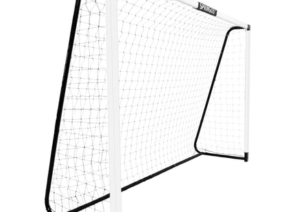 Voetbaldoel | Staal | Voetbal | Trainen | 300 x 200 x 90 CM | Wit/ Zwart