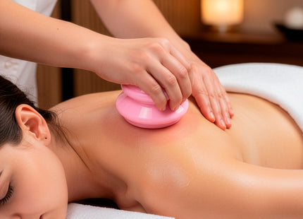 Actiget® Cellulitis Cups - Cellulitis Cupping - Cupping Set - Cupping Massage - Voor Gezicht, Armen en Benen - Vacuüm - Roze - 4 Stuks