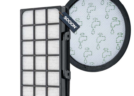 SQOON®  Stofzuigerfilter Geschikt voor Rowenta X-Trem Power Series – Vervangt ZR006001 – Filterset