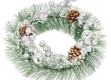 Kerstkrans | Kerst Decoratie | 24 cm