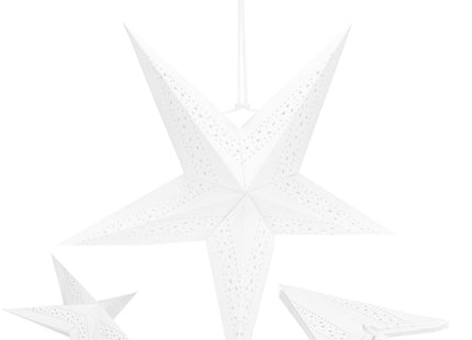 Kerst Ster | Papier | Opvouwbaar | 60 cm | Wit