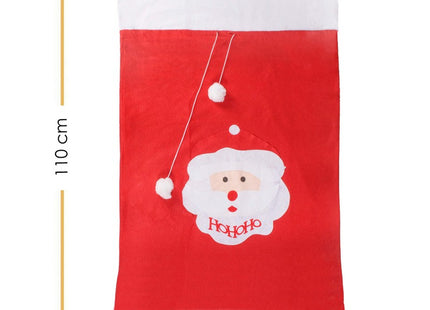 Kerstzak | Cadeautas | Rood/Wit