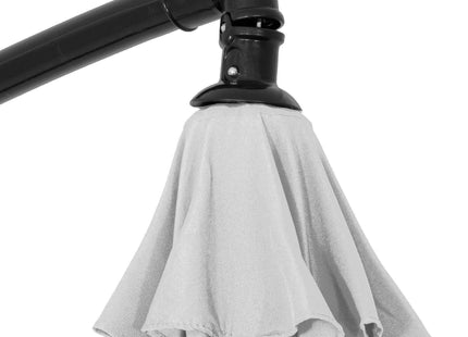 Parasol | Parasols | Kantelbaar | Met Ventilatie | Lichtgrijs | 290 cm
