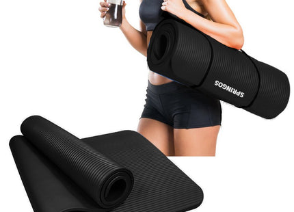 Yoga Mat | 60 x 180 x1 cm | Zwart