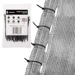 Kabelbinders | Tie Wraps | Tyraps | Tie Rips | 100 x 2.5 mm | 100 Stuks | Zwart