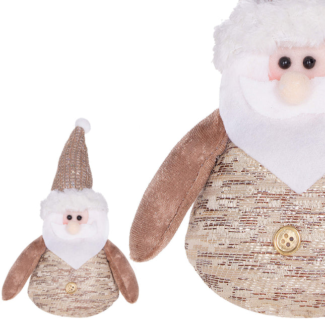 Kerstkabouter | Kerstdecoratie | Kerstversiering | Bruin | 22 cm