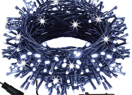 Kerstboomverlichting | met 300 LED Lampjes | 15 M | Koud Wit | Flits