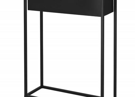 Staande Plantenbak | Plantenbakken | Bloempothouder | Metaal Zwart | 80 cm