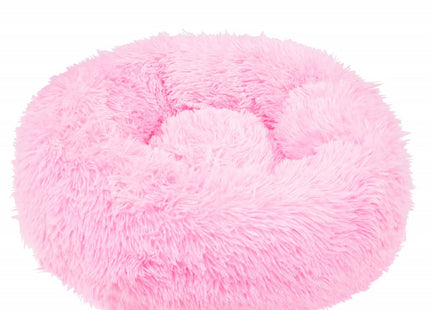 Hondenmand Donut | 100 cm | Felroze