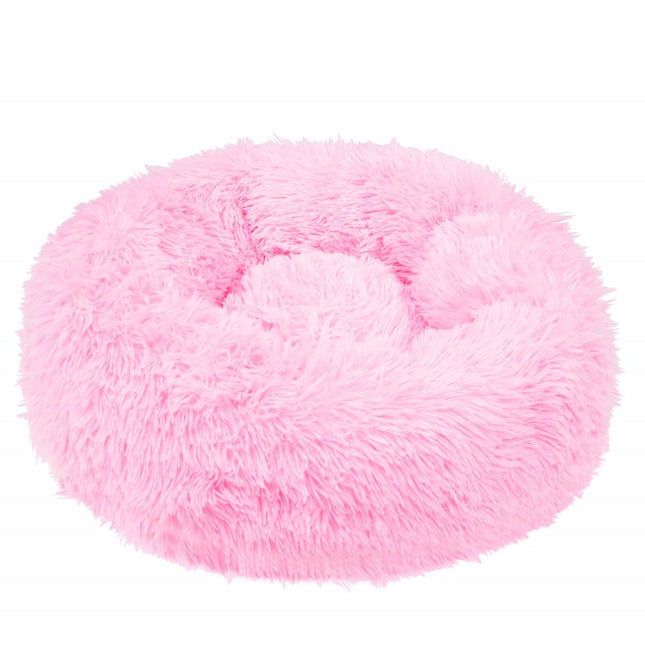 Hondenmand Donut | 90 cm | Felroze
