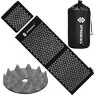 Acupressuurmat - Spijkermat -  Lichaamsstimulator - Ontspanning - Massage- Zwart