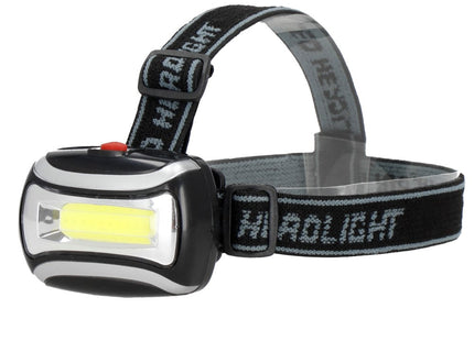 Hoofdlamp | Batterijen | Zwart/Wit