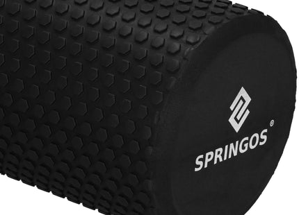 Foam Roller | Hard Hardheid | 35 x 15 cm | Zwart