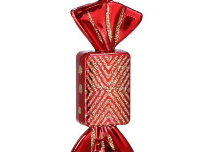 Kersthanger | Kerstsnoepje | Rood | 5 Stuks