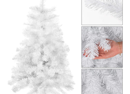 Kunstkerstboom | Besneeuwd Witte Spar | 120 cm | Zonder Verlichting