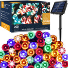 Kerstboomverlichting - Zonne- Energie - 200 LED - 22 M - Multicolor