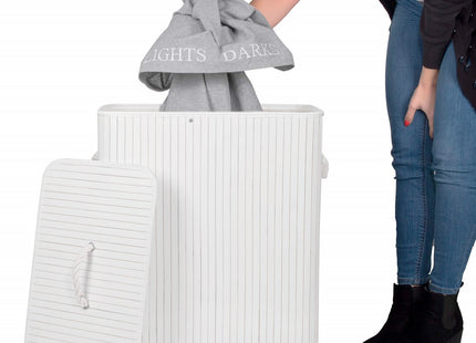 Dubbele Wasmand | 100 Liter | Wit