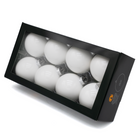 Kerstballen Glas | 8 Stuks | Glas | Glans | Melk | Wit