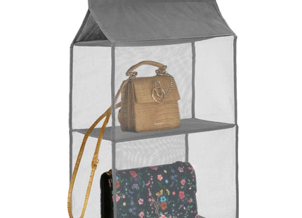 Kast Organizer | 2 Planken | Inclusief Haak | Grijs