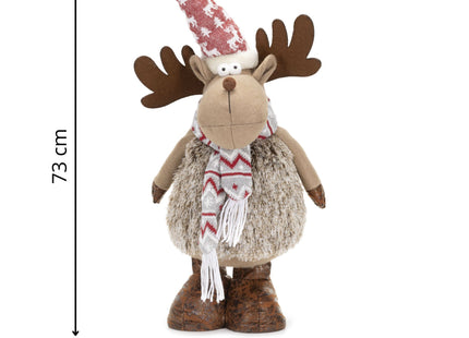 Kerst Rendier | 1 Stuk | Verstelbaar In Hoogte | 73 cm