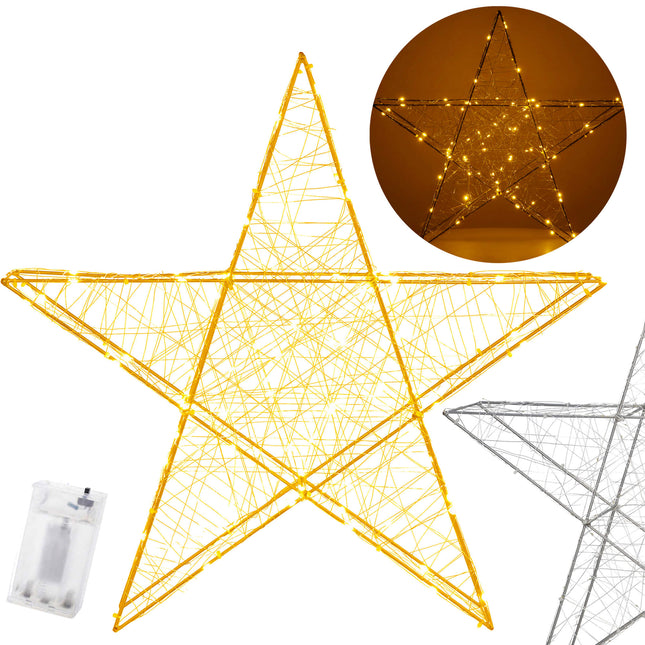 Kerstster - 100 LED - Kerstdecoratie - Warm Wit