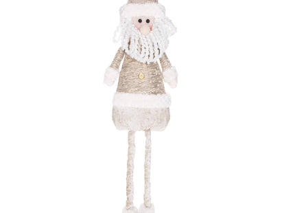 Kerstkabouter | 1 Stuk | Verstelbaar In Hoogte | Wit | 57-80 cm