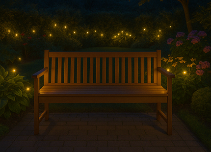 Tuinbank | Tuinbankje | Zitbank Buiten | Naaldhout | 160 x 56,5 x 87,5 cm | Bruin