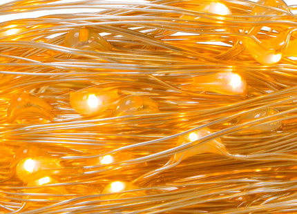 Kerstboomverlichting - 200 LED - Microdraden - 20 M - Warm Wit
