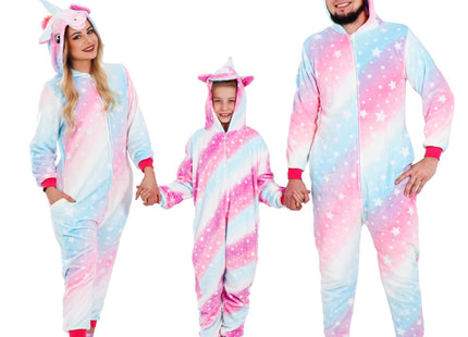 Onesie Kinderen | Eenhoorn | Maat 110/120 | Multicolor