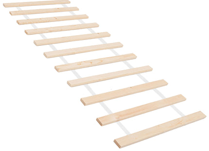 Bed - Lattenbodem - Eenpersoons - Naaldhout - 200x90 cm