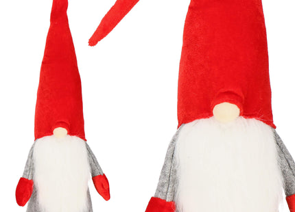 Kerstkabouter | Kerstdwerg | Kerstversiering | 1 Stuk | 55 cm