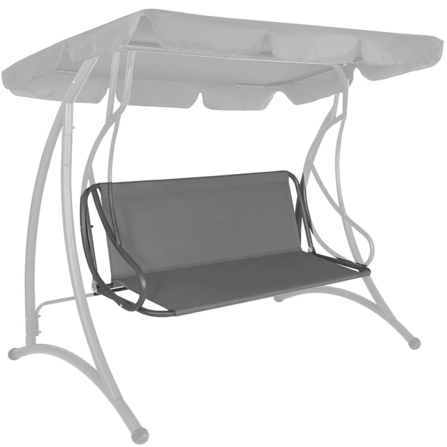 Kussen -Schommelbank - Waterdicht - Tuinschommel - Grijs - 110 x 90 cm