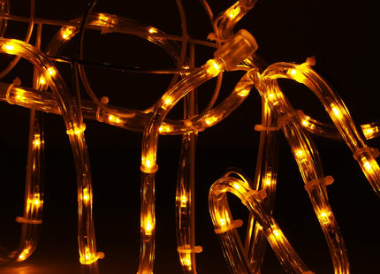 Rendier Met Slee | 192 LED Lampjes | Warm Wit