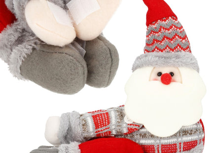 Gordijnhouder | Kerstman | Klittenband | 45 cm