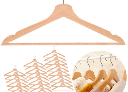 Kledinghangers | Kledinghanger | 30 Stuks | Naturel