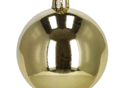 Kerstballen | 37 Stuks | 8 cm | Goud | Zwart
