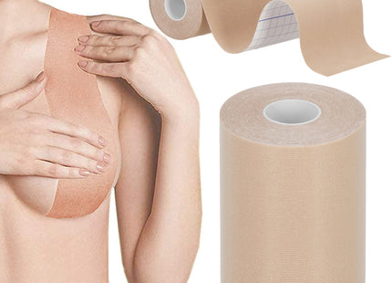 Boob Tape - Borst Tape - Nipple Covers - Plak BH - Fashion Tape - Acryl - 5 Meter - 10 cm breed