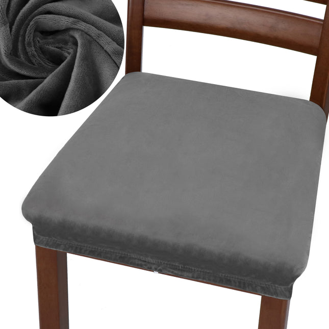 Stoelhoes - Voor Eetkamerstoelen - Met Stretch - Grijs