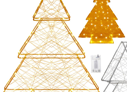 LED Kerstboom | 60 cm | 100 LED | Warm Wit