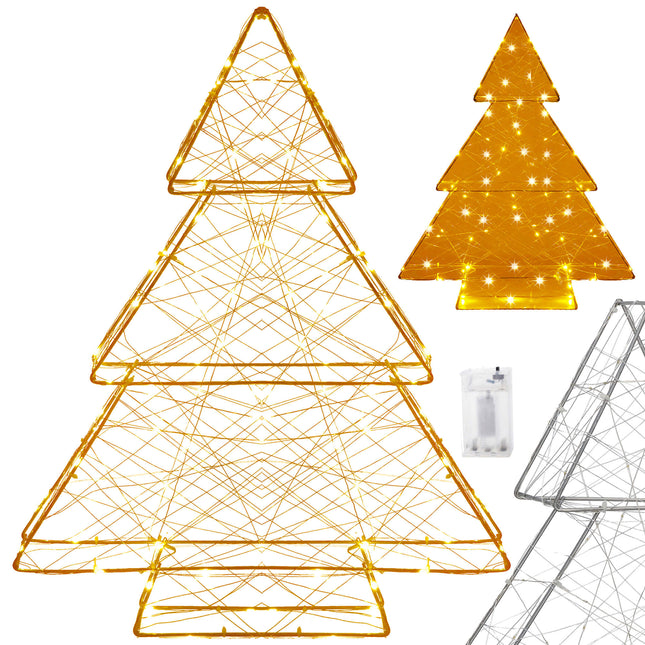 LED Kerstboom | 60 cm | 100 LED | Warm Wit