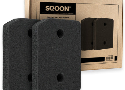 SQOON® Polyurethaan Filter – Geschikt voor Miele Wasdrogers – Vervangt Origineel 9499230 – 220x130x30 mm