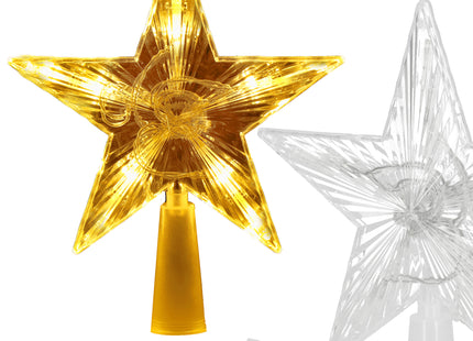 Kerstster - 10 LED's - Kerstdecoratie - Warm Wit