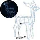 Rendier | 216 LED Lampjes | Koel Wit
