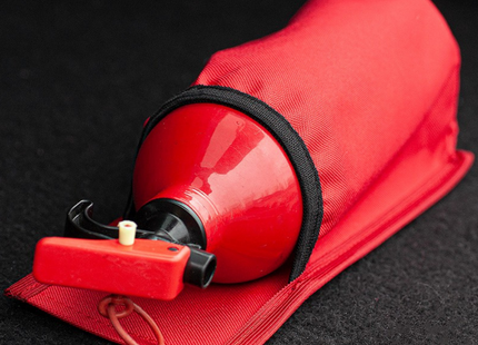 Brandblusserhoes - Brandblusser - Brandblusserhouder - Bescherming -  Rood