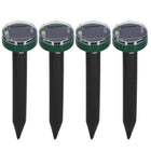 Mollenverjager - Mollenbestrijding -Diervriendelijk - Solar - 4 Stuks